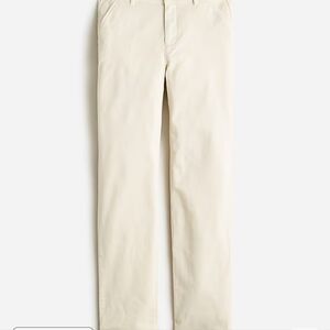 slim chino j crew pant in bone